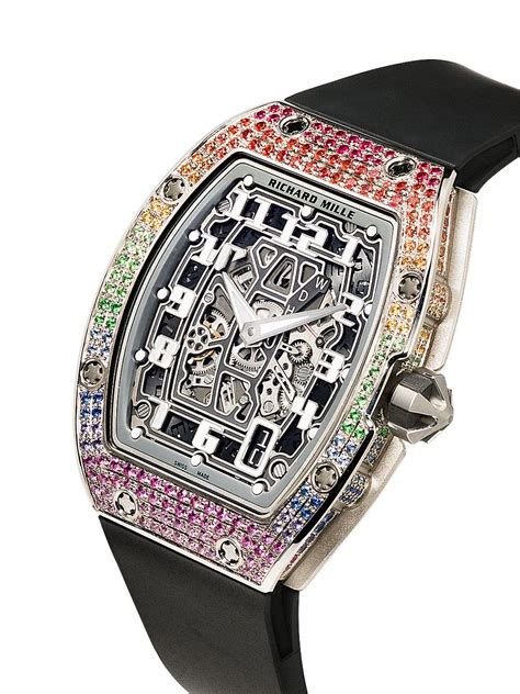 richard mille rm67-01 rainbow 50mm|richard mille rotor.